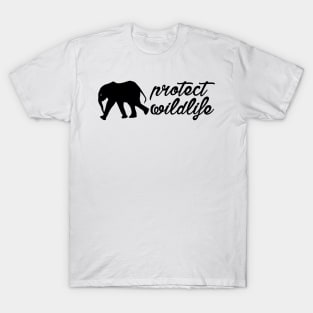 protect wildlife - elephant T-Shirt